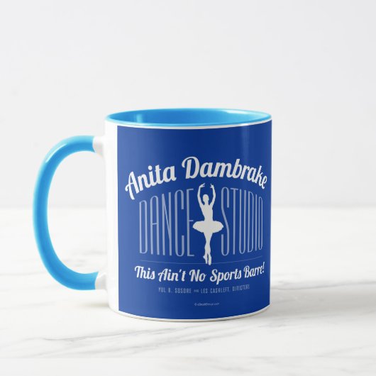 Anita Dambremse Dance Studio Tasse (Links)