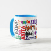 Anita-Kaffee-Tasse Tasse (Vorderseite Links)