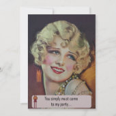 Anita Page Einladung (Vorderseite)