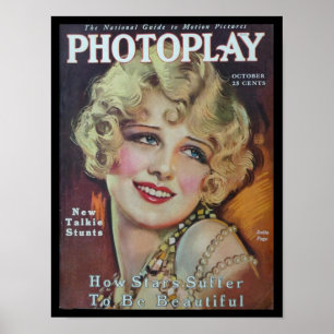 Anita Page Fotoplay-Poster Poster