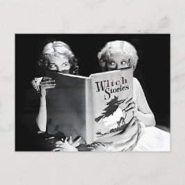 Anita Page & Gwen Lee Movie Stars, Halloween Foto Postkarte