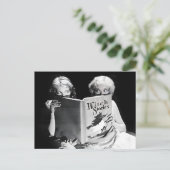 Anita Page & Gwen Lee Movie Stars, Halloween Foto Postkarte (Stehend Vorderseite)