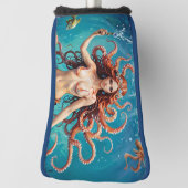 Anita The Octopus Queen, Golf Headcover (Rotieren 90)