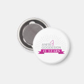 Anita's 15-jähriges Magnet (Vorderseite/Rückseite)