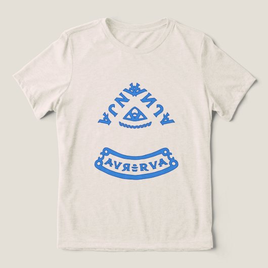 ANJA Magic eye Tri-Blend Shirt (Design Vorderseite)