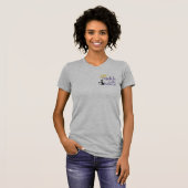 Anjellicle Katzen-Rettungs-Logo-T-Shirt T-Shirt (Vorne ganz)