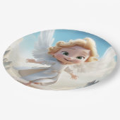 Anjo Feliz Pappteller (Schrägansicht)