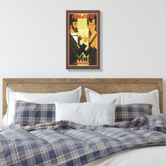 Anjou Leinwanddruck (Insitu (Schlafzimmer))