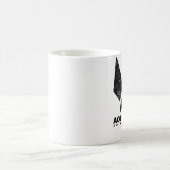 ANK Schmutz-Schwarzes Kaffeetasse (Mittel)