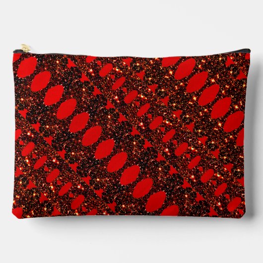 Ankara Paco Roter Glamour Zubehörtasche (Vorderseite)