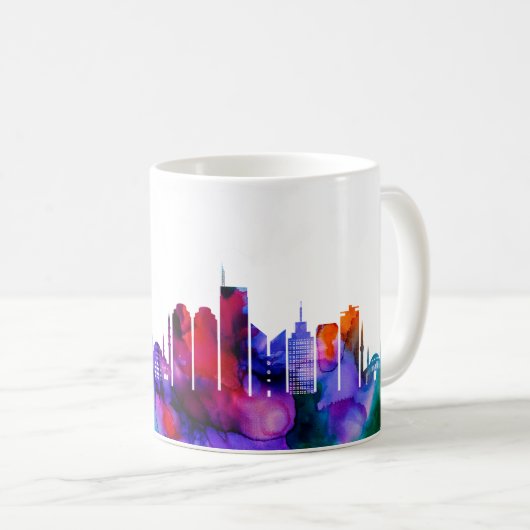 Ankara Skyline Kaffeetasse (VorderseiteRechts)