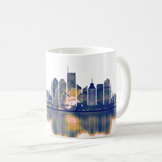 Ankara Skyline Kaffeetasse (VorderseiteRechts)