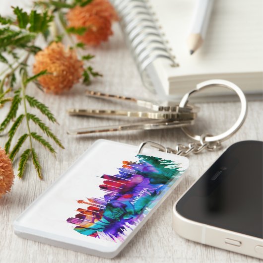 Ankara Skyline Schlüsselanhänger (Vorderseite rechts)