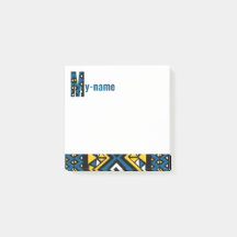 Ankara Stoff Design Post, Notizen