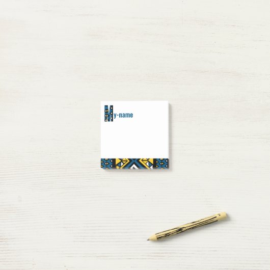 Ankara Stoff Design Post, Notizen (Auf Schreibtisch)