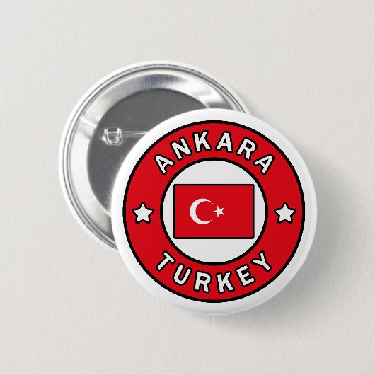 Ankara Türkei Button (Vorne & Hinten)