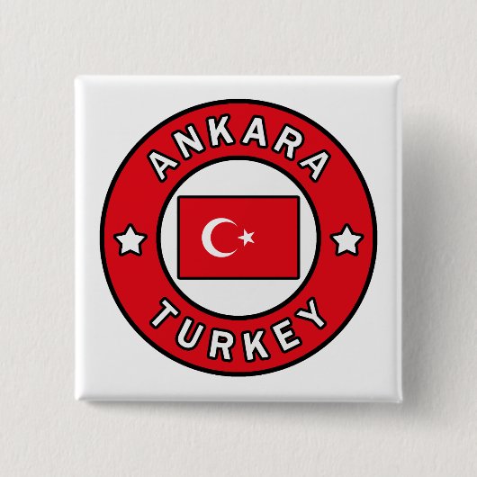 Ankara Türkei Button (Vorderseite)