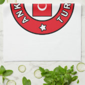 Ankara Türkei Geschirrtuch (Gefaltet)