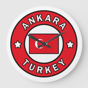Ankara Türkei Große Wanduhr