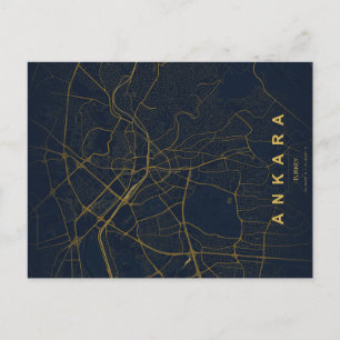 Ankara Türkei Karte Minimal
