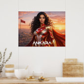 ANKARA - TÜRKEI POSTER (Küche)