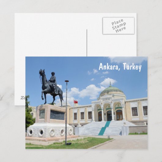 Ankara, Türkei Postkarte (Vorne/Hinten)