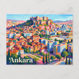 Ankara Türkei Postkarte