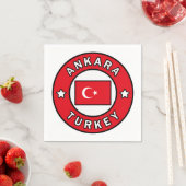Ankara Türkei Serviette (Beispiel)