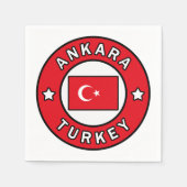 Ankara Türkei Serviette (Vorderseite)