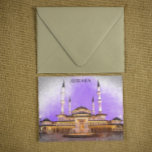 Ankara Turkey Kocatepe Mosque Postkarte<br><div class="desc">Schöne Ankara Türkei Postkarte mit der berühmten Kocatepe Moschee,  die ein Denkmal in der türkischen Hauptstadt ist. Machen Sie eine tolle Reise-Andenken und Geschenkidee.</div>