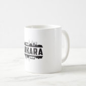 Ankara Turkey Skyline Cityscape Geschenk Idee Kaffeetasse (VorderseiteRechts)