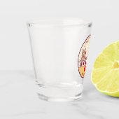 Ankara Turkey Skyline Emblem Schnapsglas (Links)