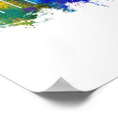 Ankara Turkey Skyline Poster (Ecke)