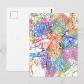 Ankara Türkiye City Map Postkarte (Vorne/Hinten)