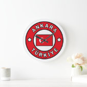 Ankara Türkiye Große Wanduhr (Zuhause)