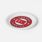 Ankara Türkiye Pappteller (Schrägansicht)
