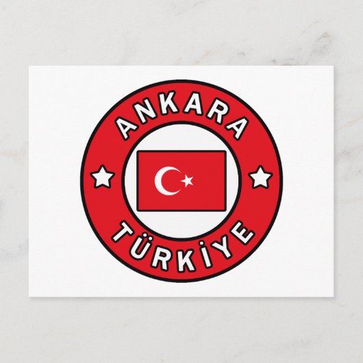 Ankara Türkiye Postkarte (Vorderseite)