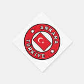 Ankara Türkiye Serviette (Ecke)
