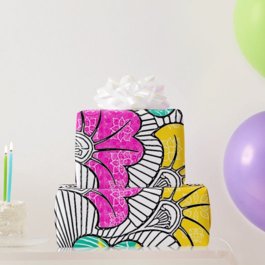 Ankara Wrapping Paper Geschenkpapier (Partygeschenke)