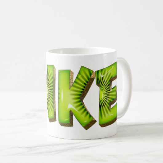 Anke Name Kiwi Style Tasse Teetasse Kaffeetasse (VorderseiteRechts)