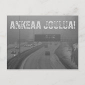 Ankeaa joulua joulukortti postkarte (Vorderseite)