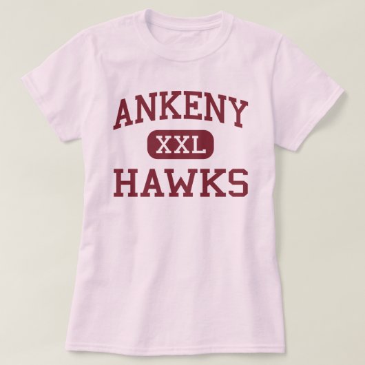 Ankeny - Falken - Ankeny Highschool - Ankeny Iowa T-Shirt (Design vorne)