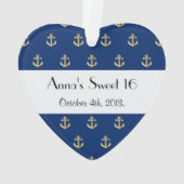 Anker, Anker, Anker, Anker, Seeschwalbe, Süße 16 Ornament (Rückseite)