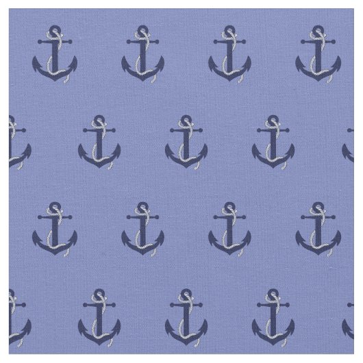 Anker, Anker aus Seaman, Ankeremblem, mit Seil Stoff (Nahaufnahme)