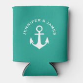 Anker Aquamariner grüner Individuelle Name für die Dosenkühler (Vorderseite)