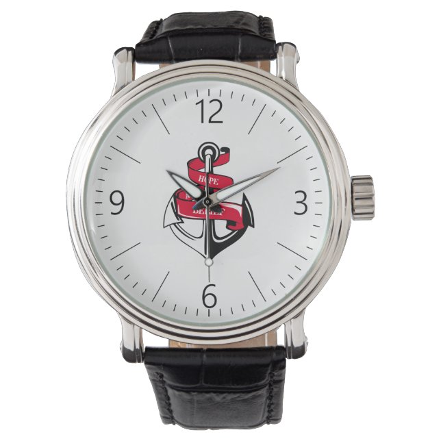 Anker Armbanduhr (Vorderseite)