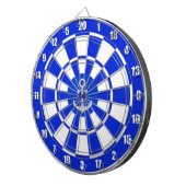Anker auf dem Blue and White Dart Board Dartscheibe (Vorderseite rechts)