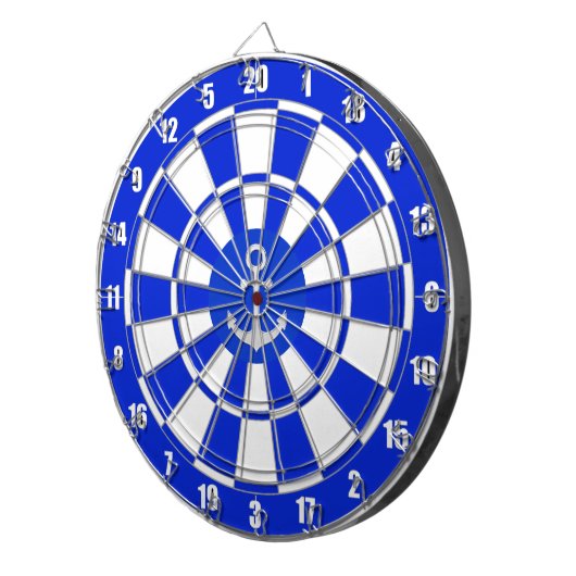 Anker auf dem Blue and White Dart Board Dartscheibe (Vorderseite rechts)