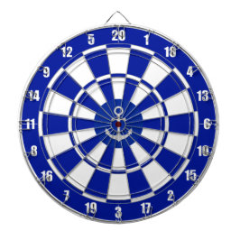 Anker auf Navy Blue und White Dart Board Dartscheibe