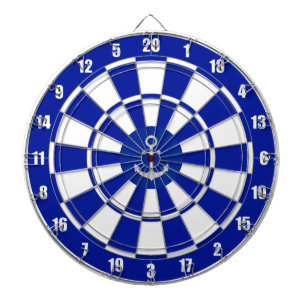 Anker auf Navy Blue und White Dart Board Dartscheibe